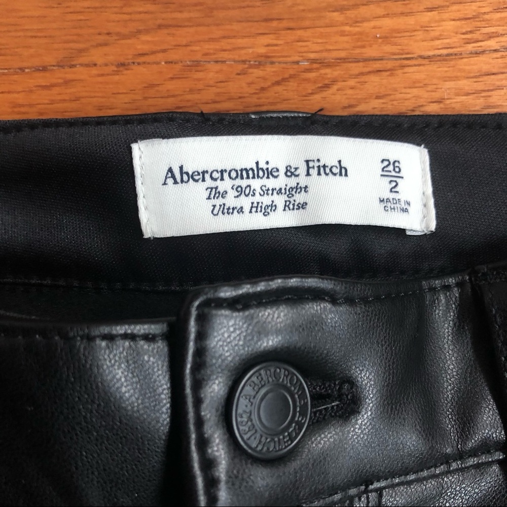 Abercrombie Leather Pants Size: 26
